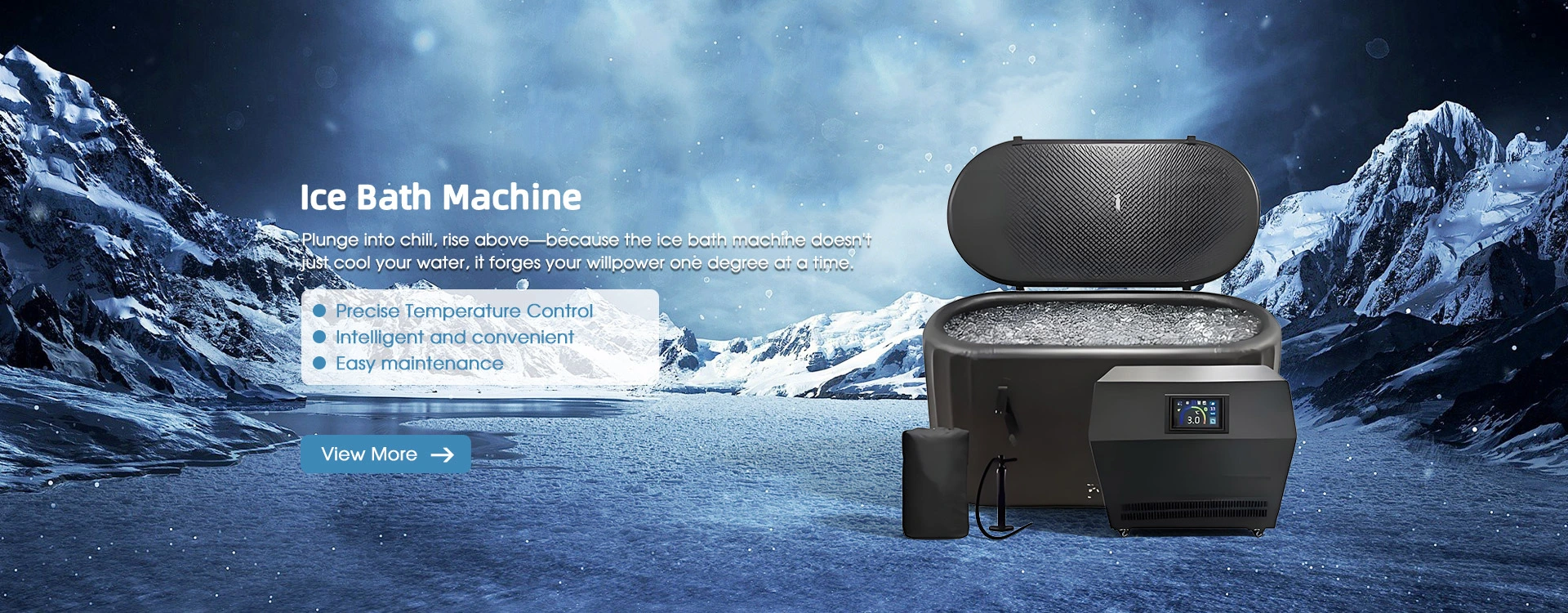 Fabricant de machine à bain de glace en Chine