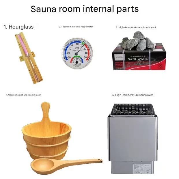 Close‑up of carbon heating panel inside far‑infrared sauna